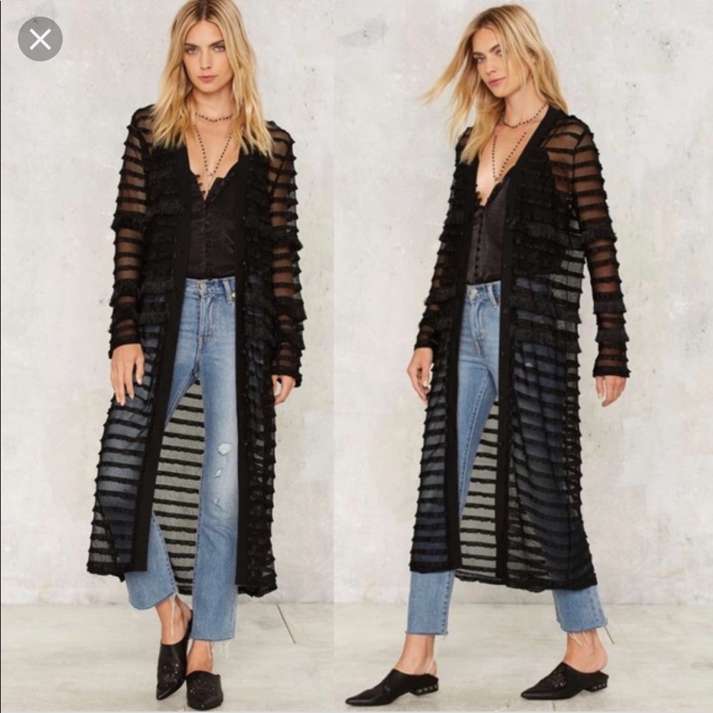 Endless Rose Maxi Cardigan